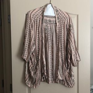 Urban outfitters pink kimono